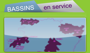 Accéder aux bassins